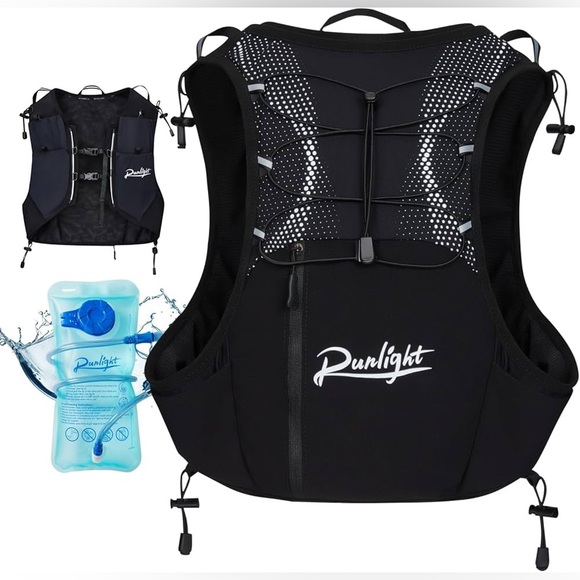 runglight Handbags - Runligth Black Hydration Backpack